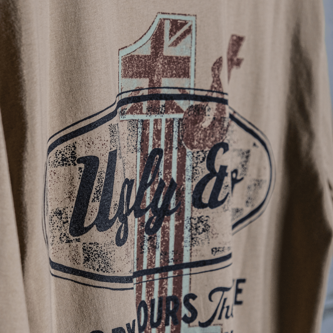 No.1 Brown Tee by Uggly & Co