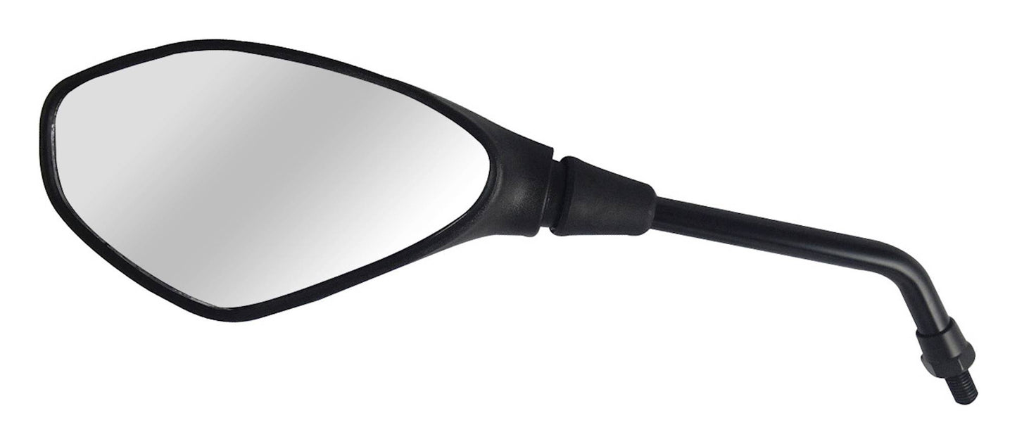 Bike It Black Falcon Universal Mirrors With 10mm Thread