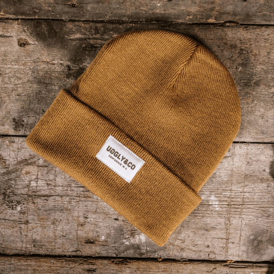 Mustard Beanie by Uggly & Co