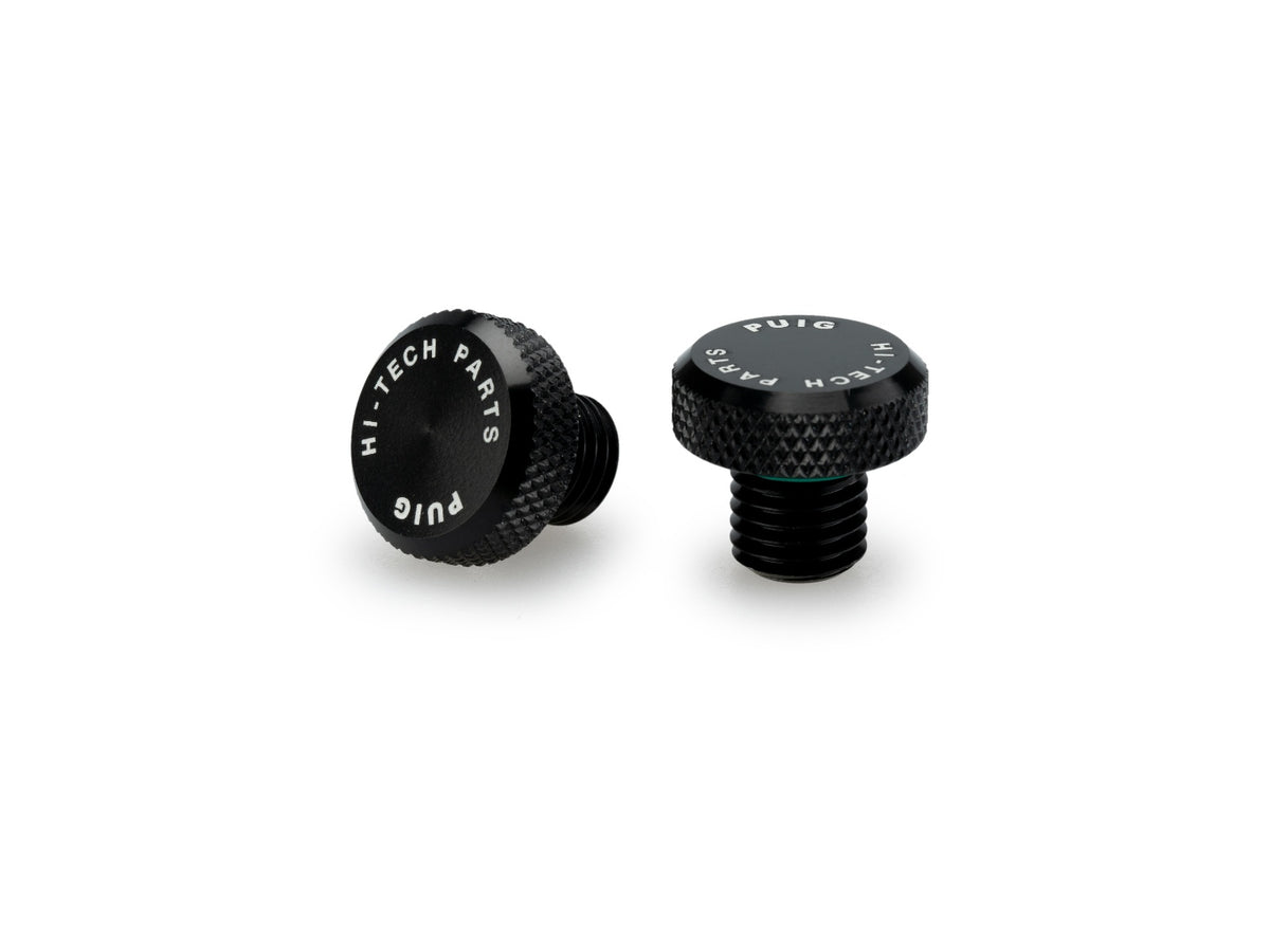 Mirror Hole Screw Plug - Black