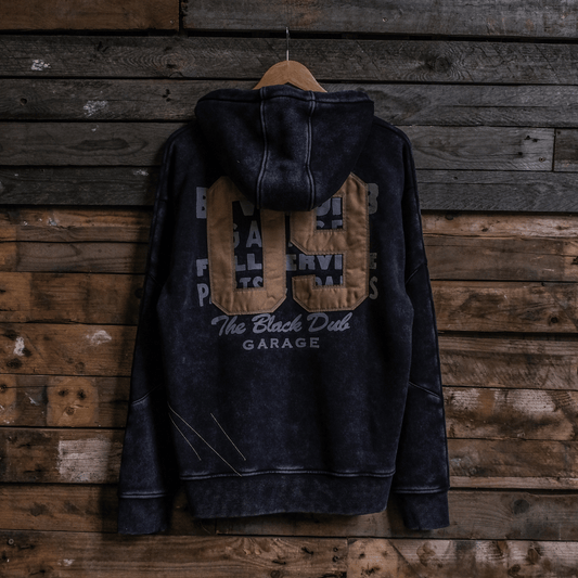 Navy Parts & Spares '09' Hoodie by Uggly & Co
