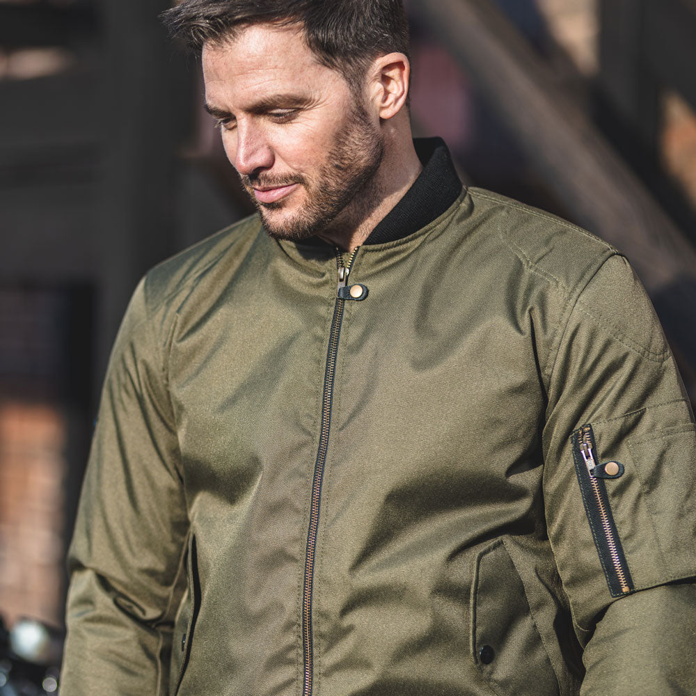 Spada Airforce 1 CE WP Bomber Jacket Olive