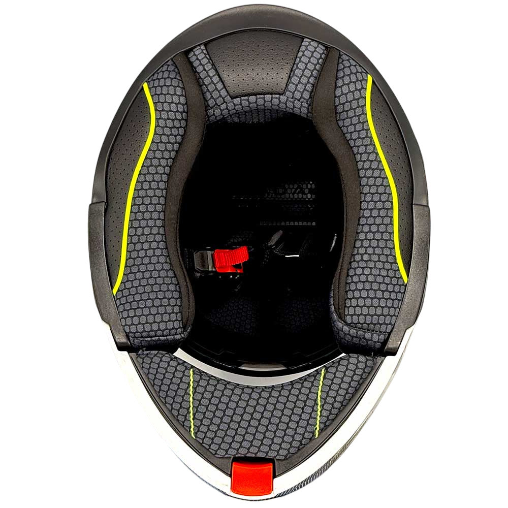 Spada Orion 2 Element White/Grey/Red Helmet