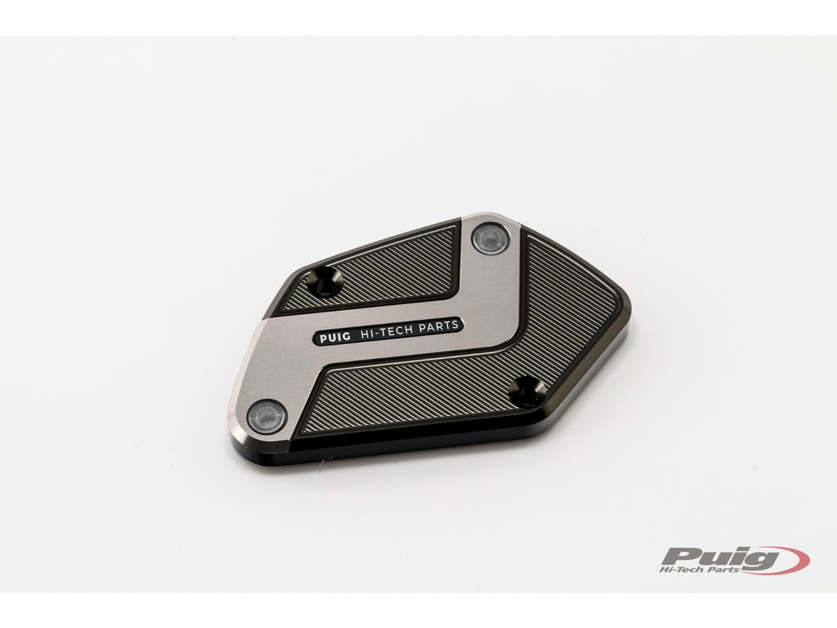 Front Brake Liquid Tank Cover - Silver