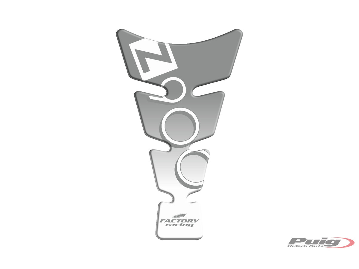 Spirit Tank Pad With Model Logo - Silver