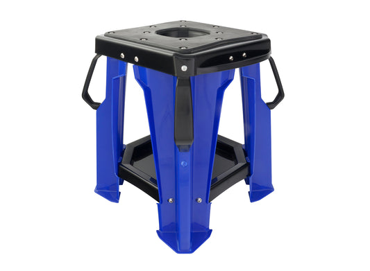 BikeTek Pro MX Ridge Stand - Blue