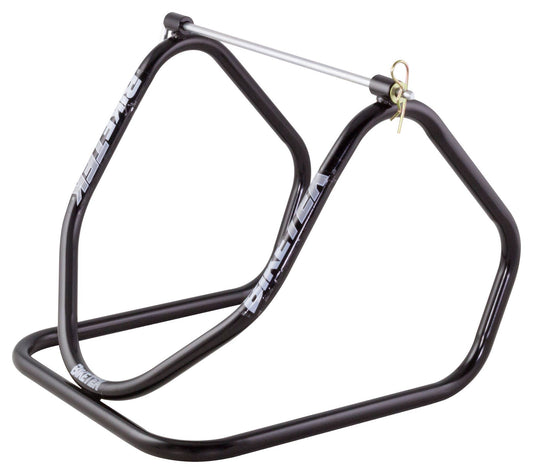 BikeTek Static 1 Piece Rear Motorcycle Stand - Black