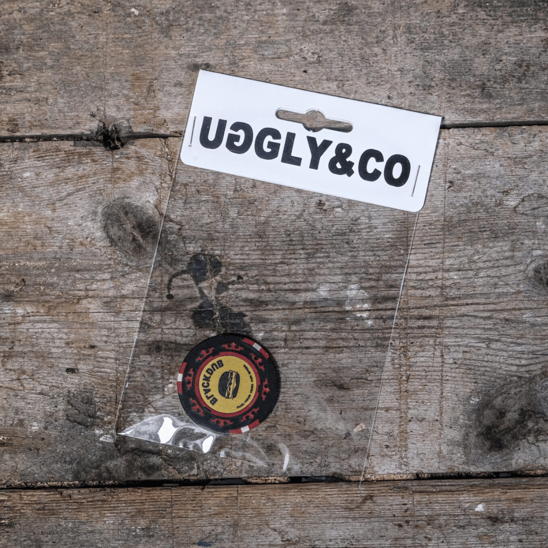 Burger Poker Chip by Uggly & Co