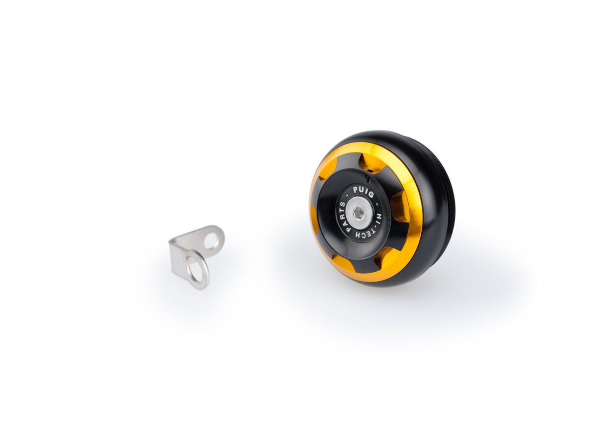 Engine Oil Filler Cap - Gold