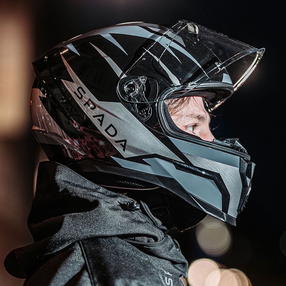 Spada Raiden 2 Thunder Black/Grey Helmet