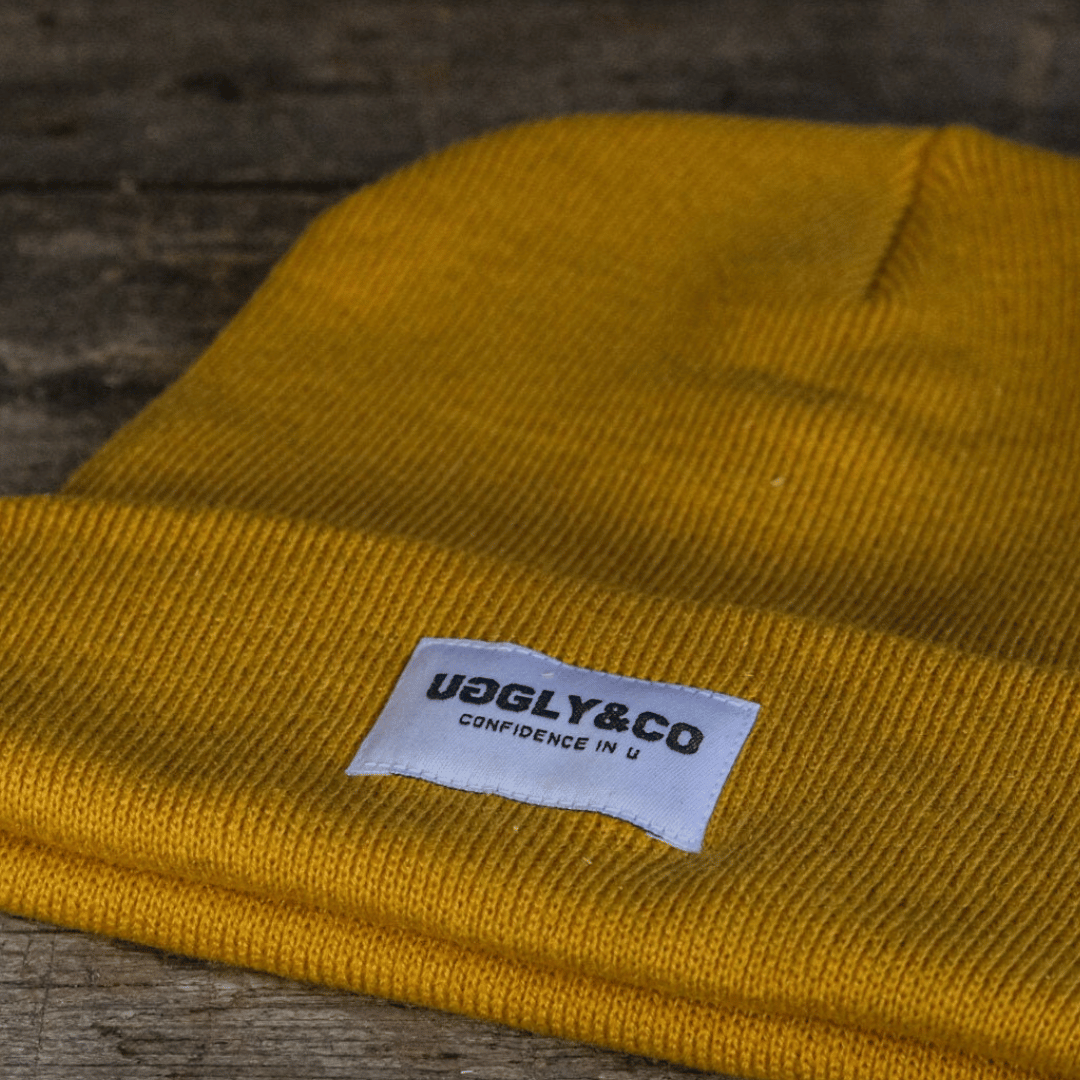 Yellow Beanie by Uggly & Co