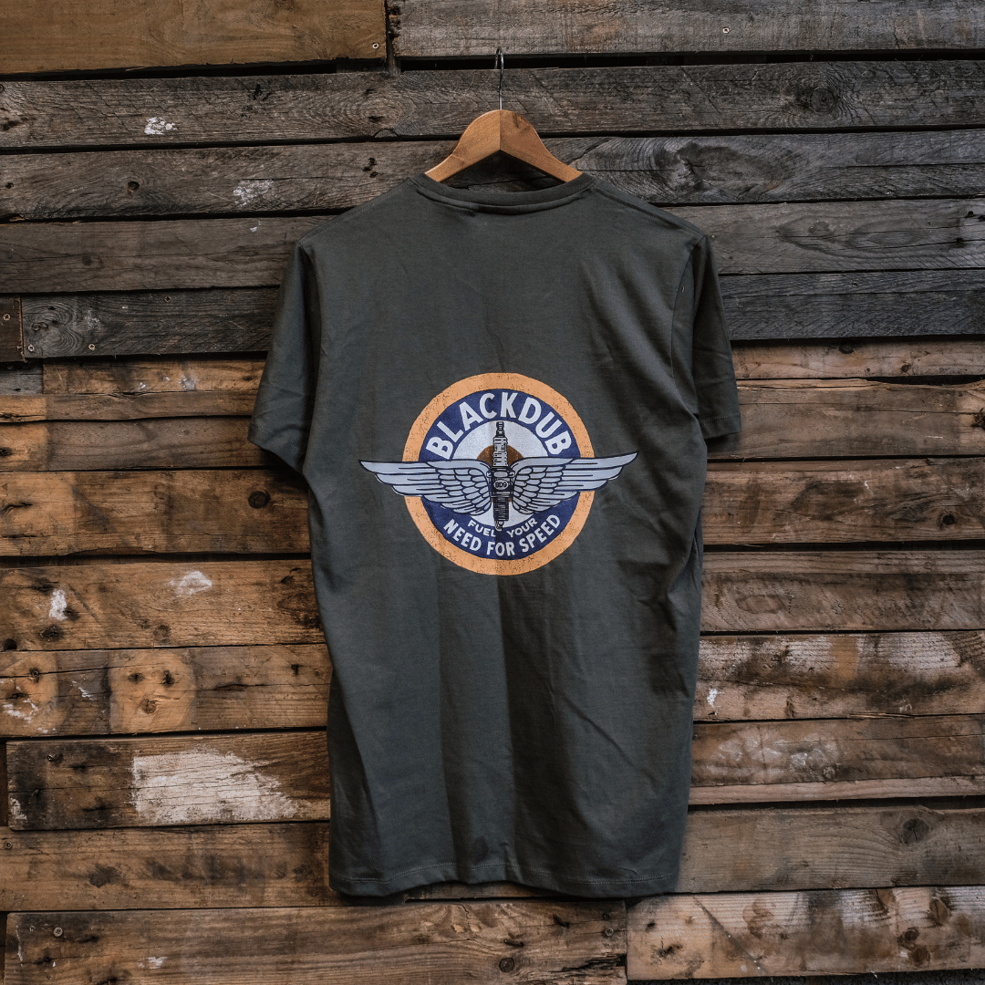 ‘Aviation’ Circle Wings Tee by Uggly & Co