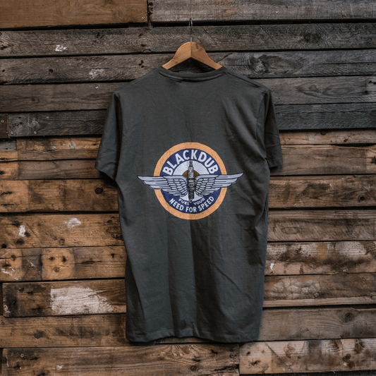 ‘Aviation’ Circle Wings Tee by Uggly & Co