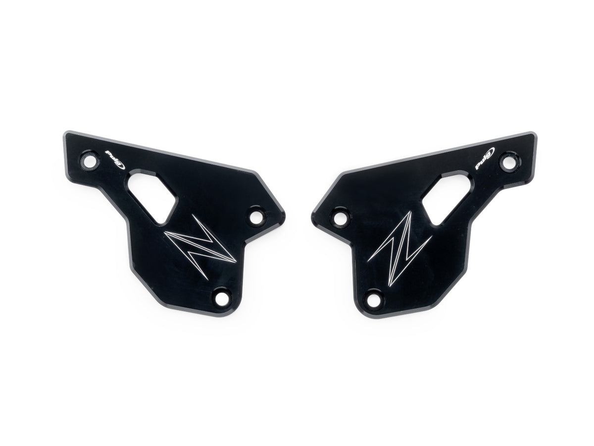Heel plates - Black