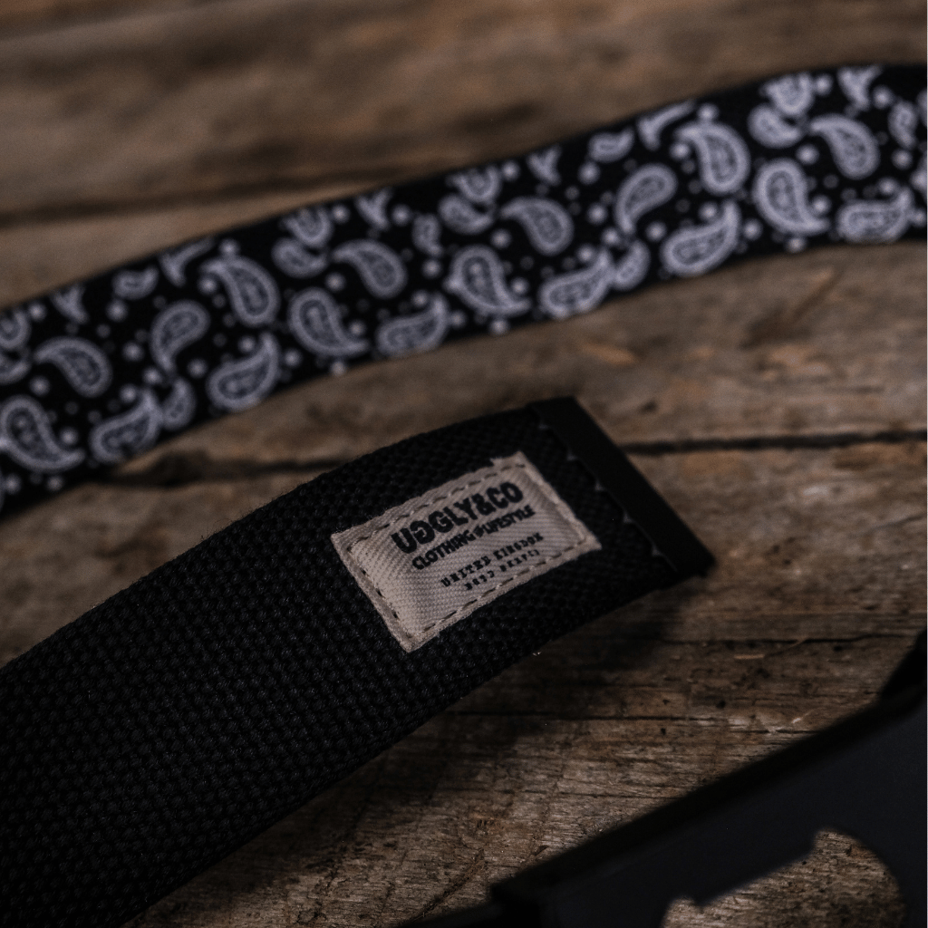 Black Canvas Utility Belt by Uggly & Co