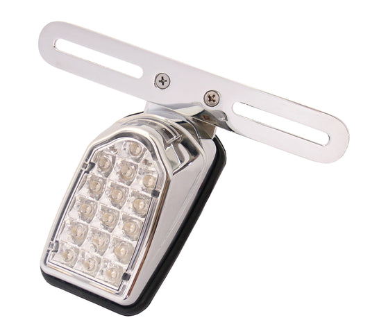 Bike It Mini Tombstone LED Rear Light With Clear Lens