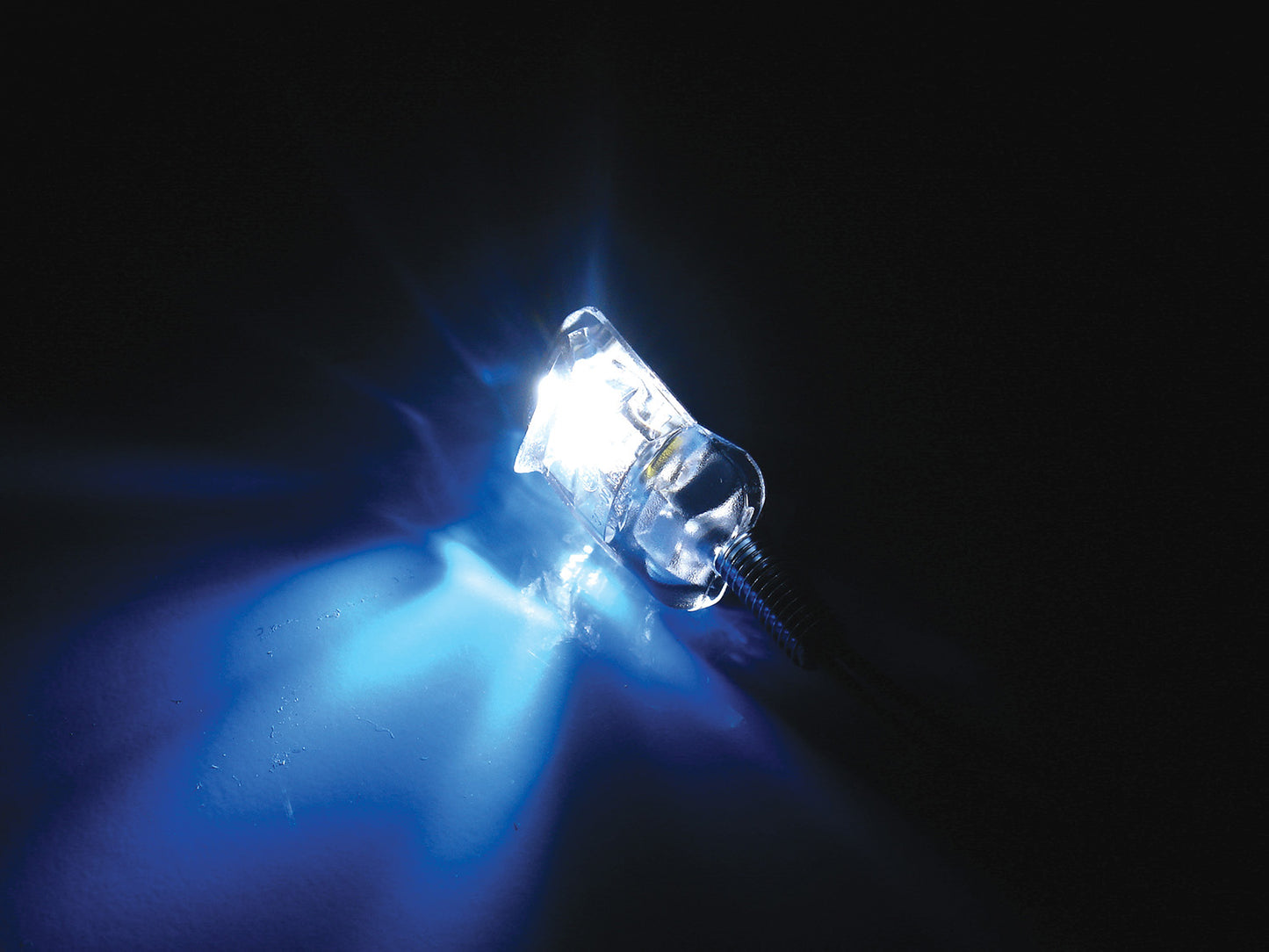 Bike It Chrome Body E-Marked Atom LED Number Plate Lights