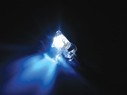 Bike It Chrome Body E-Marked Atom LED Number Plate Lights