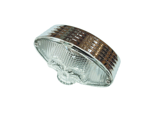 Bike It 3D Skull  Rear Light With Number Plate Illumination