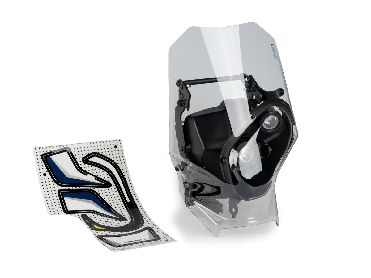Puig Rally Sport Semifairing And Screen (Clear)