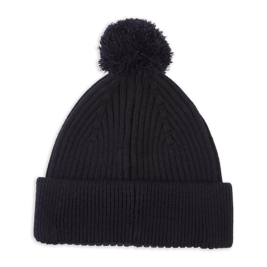 Spada Bobble Beanie Black