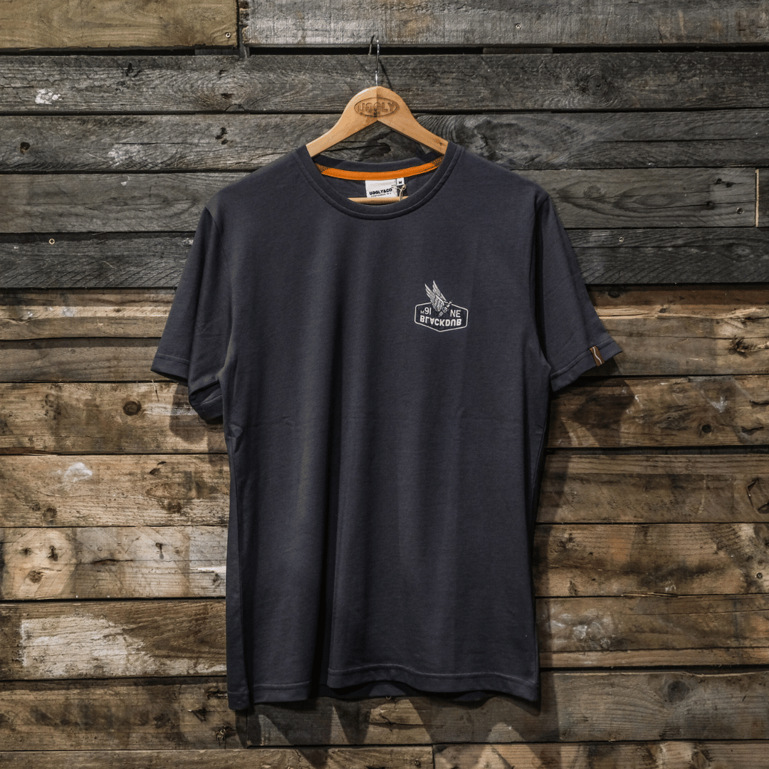 Grey Wings Tee by Uggly & Co