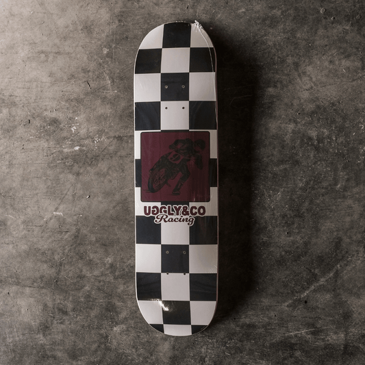 Flat Track Skateboard Deck by Uggly & Co