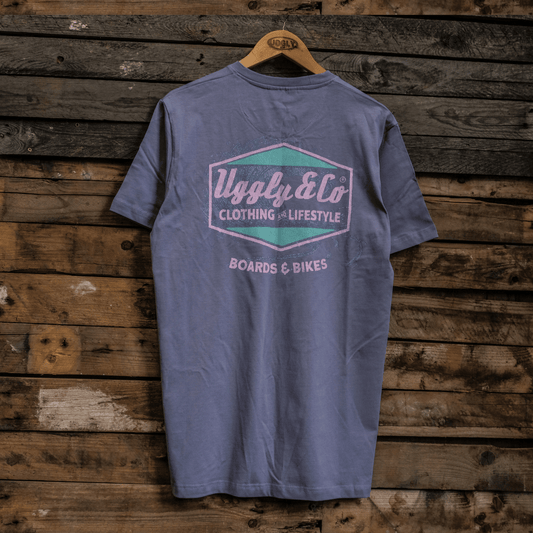 Purple Surf Diamond Tee by Uggly & Co