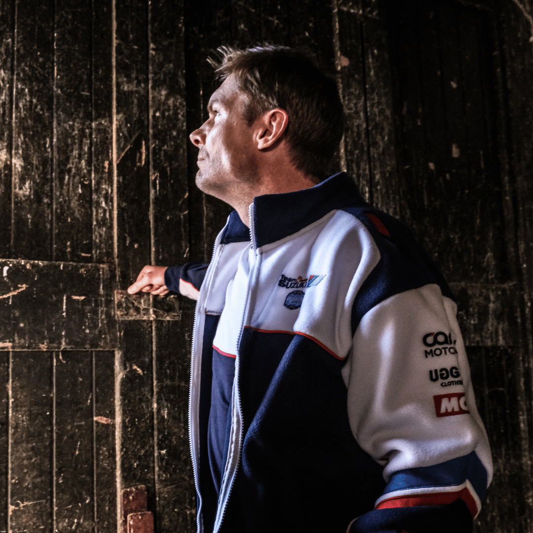 Team Classic Suzuki Track Jacket by Uggly & Co