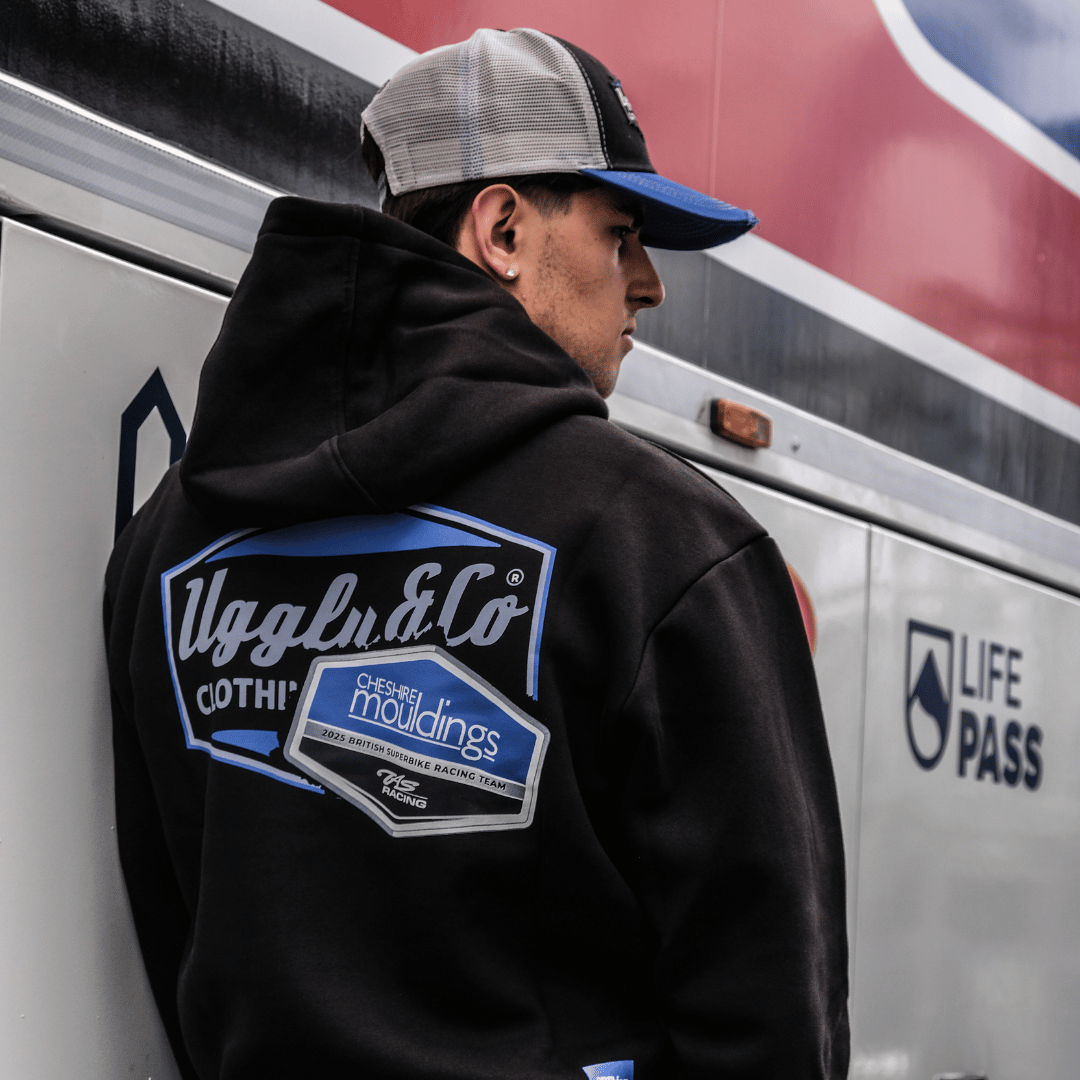 Cheshire Mouldings x TAS Racing Hoodie by Uggly & Co