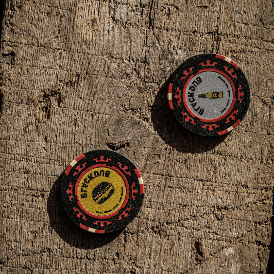 Burger Poker Chip by Uggly & Co