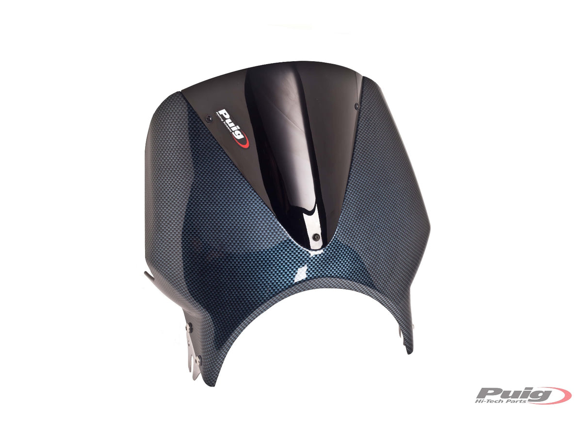 Black Fairing With Vision Screen - Black