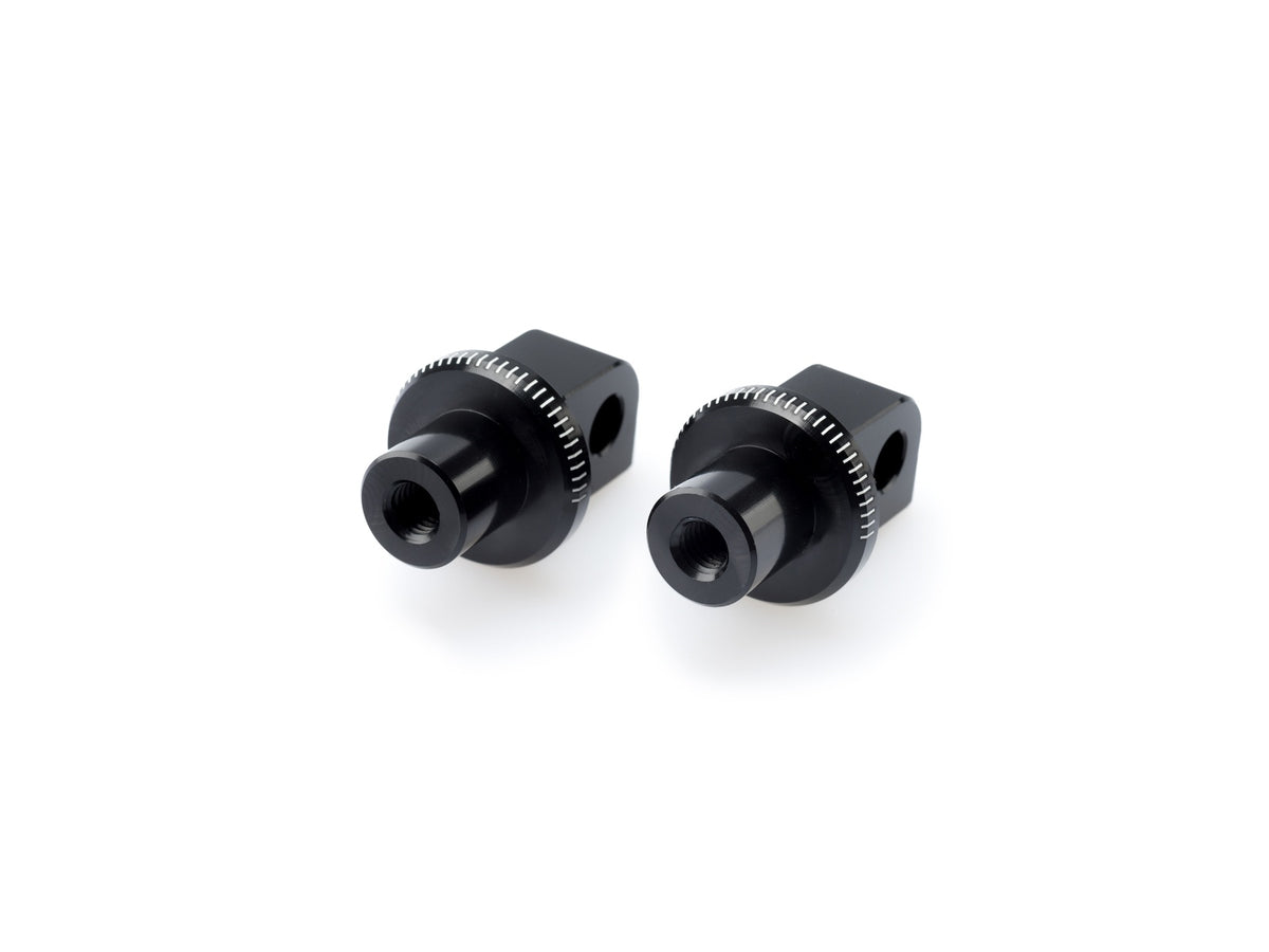 Puig Pillion Footpeg Adaptors (Black)