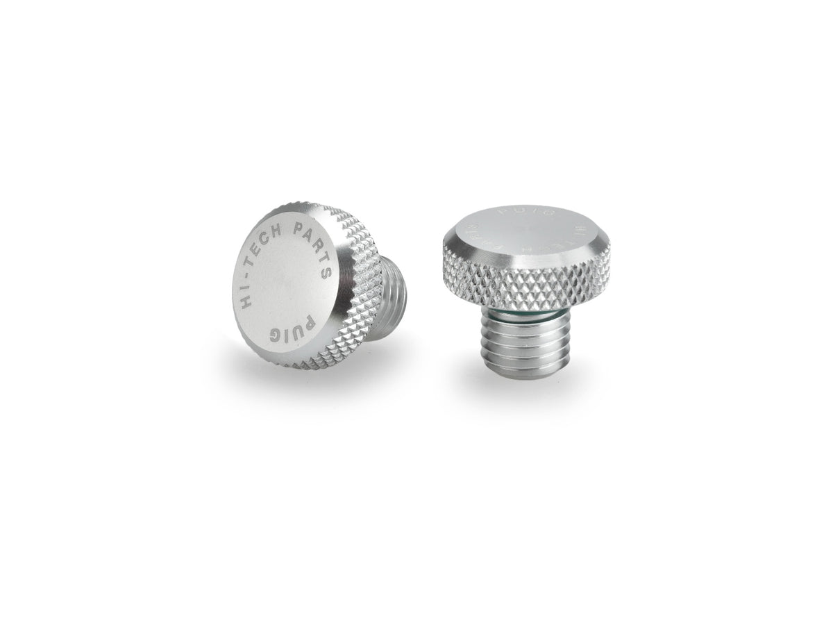 Mirror Hole Screw Plug - Silver
