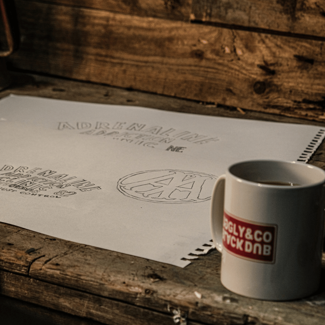 BD x UG Red Mug by Uggly & Co