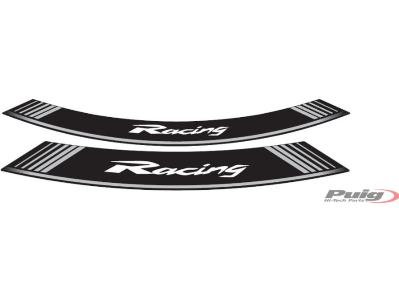 Wheel Rim Stickers - Silver