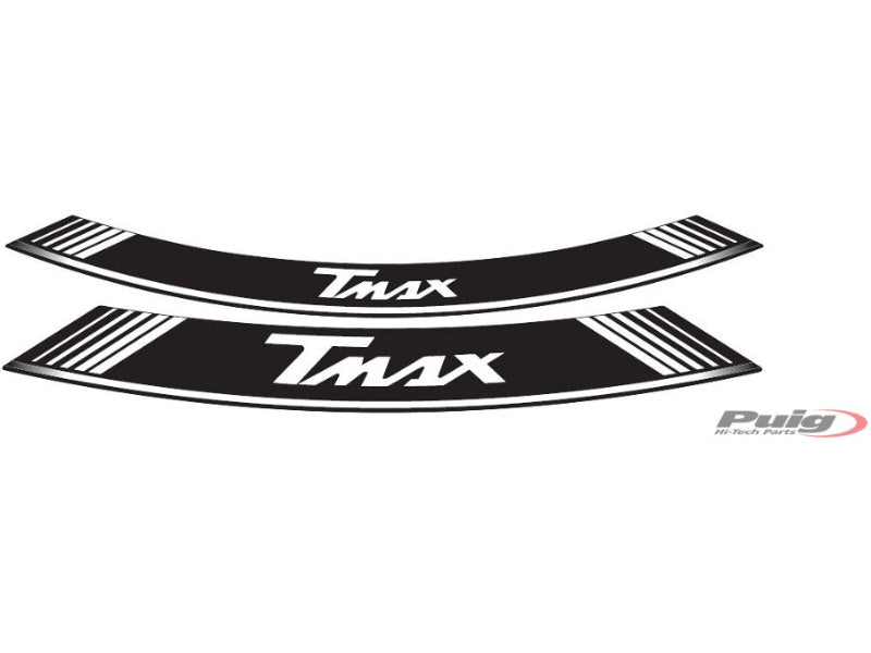 Wheel Rim Stickers - White