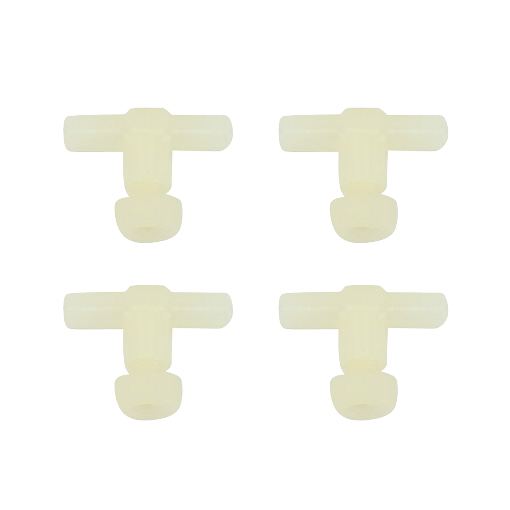 BikeTek Replacement Vacuum Gauge - White Connectors 4Pcs