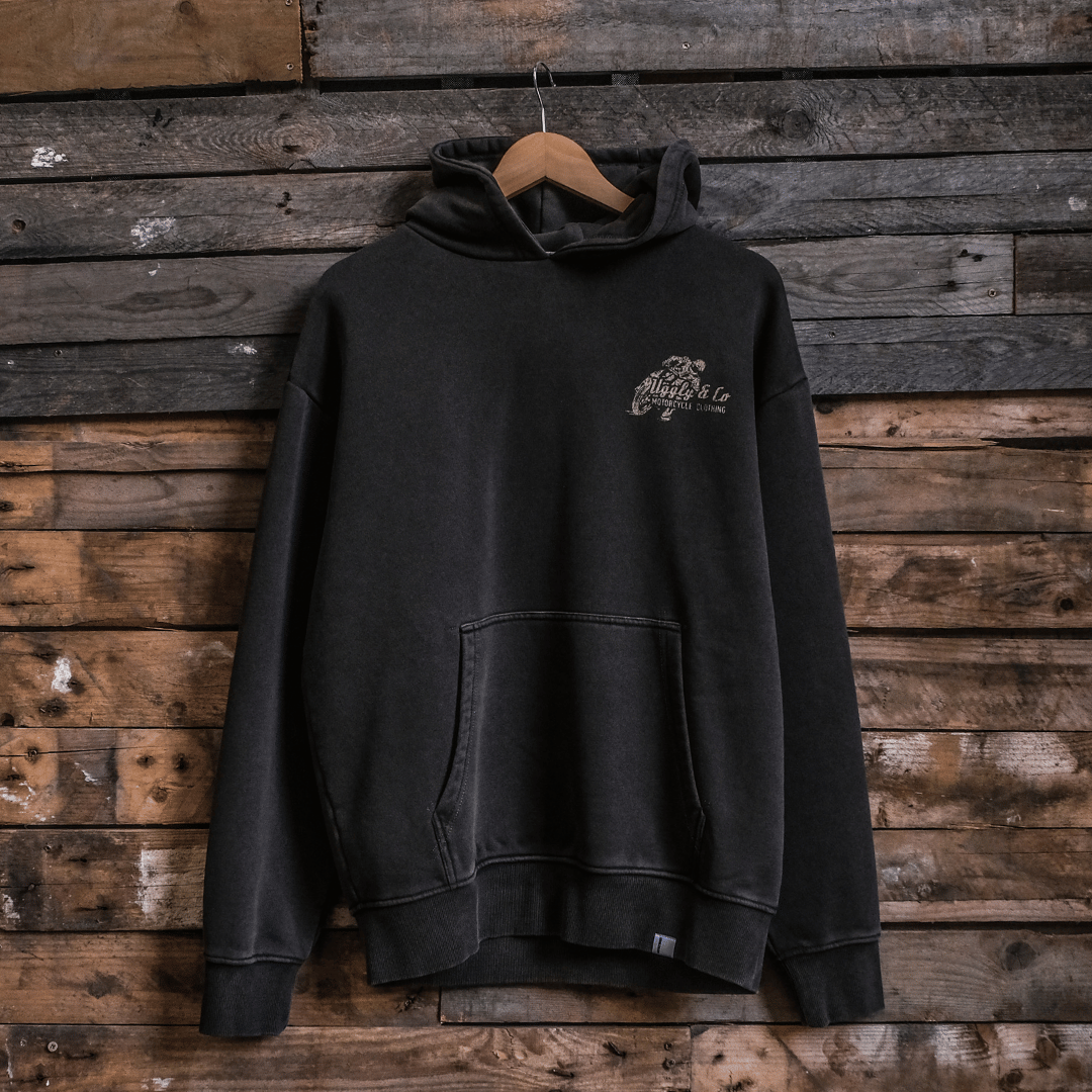 Olive Flattrack Hoodie by Uggly & Co
