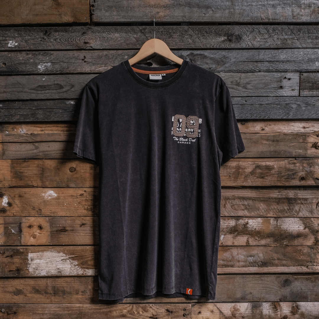 Black Parts & Spares '09' Tee by Uggly & Co