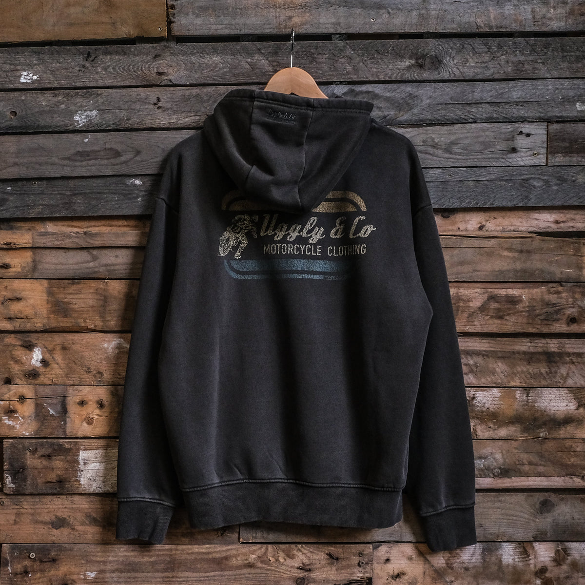 Olive Flattrack Hoodie by Uggly & Co