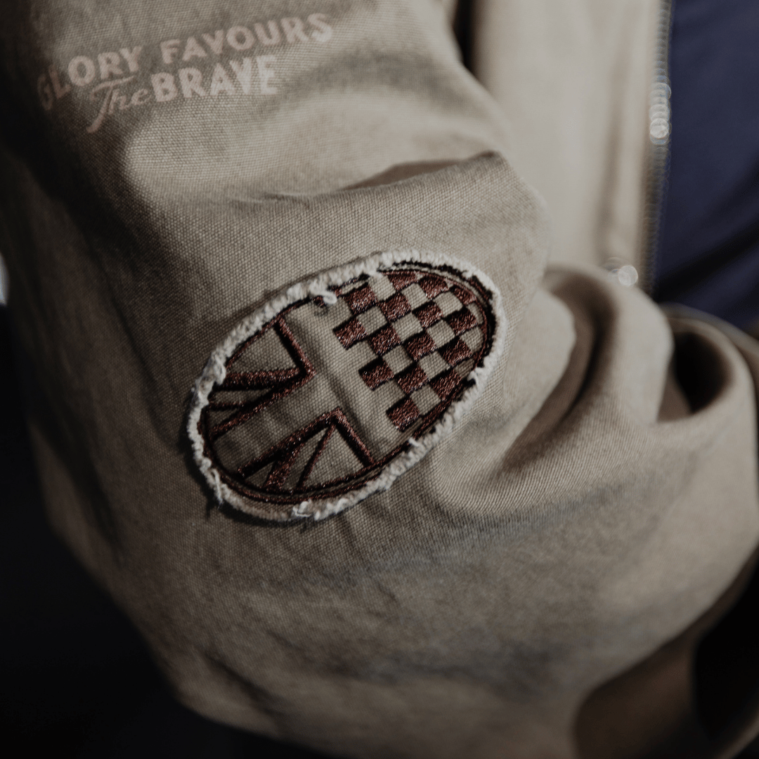 Green Flattrack Moto Shacket by Uggly & Co