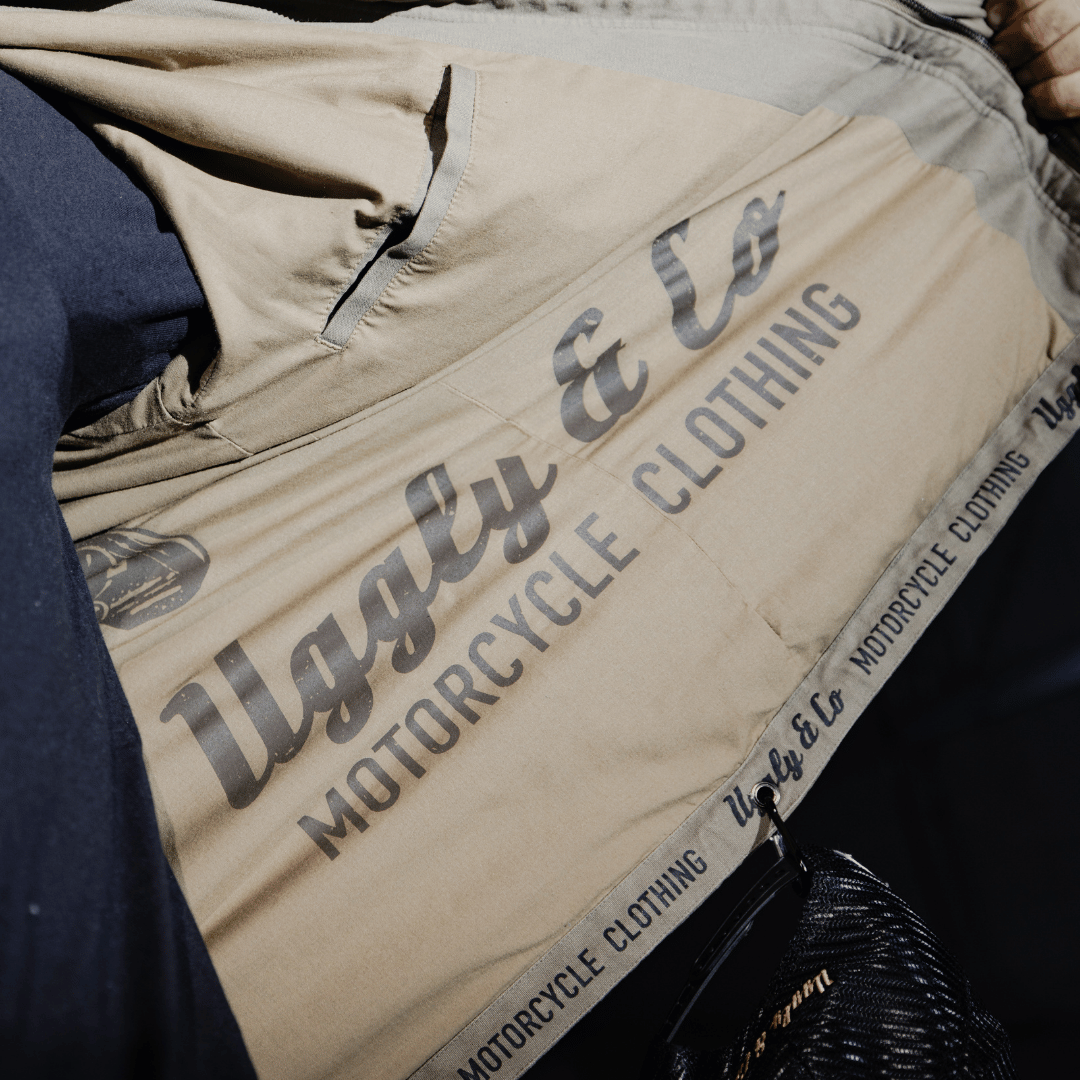 Green Flattrack Moto Shacket by Uggly & Co