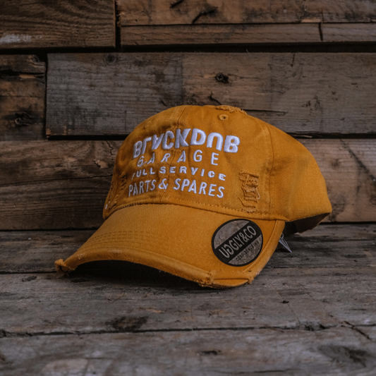Mustard Parts & Spares Vintage Cap by Uggly & Co
