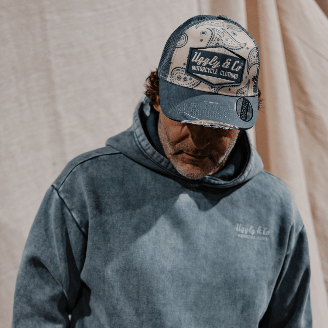 Bandana Diamond Trucker Hat by Uggly & Co