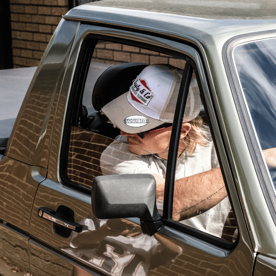 The 'Original' Diamond Trucker Hat by Uggly & Co