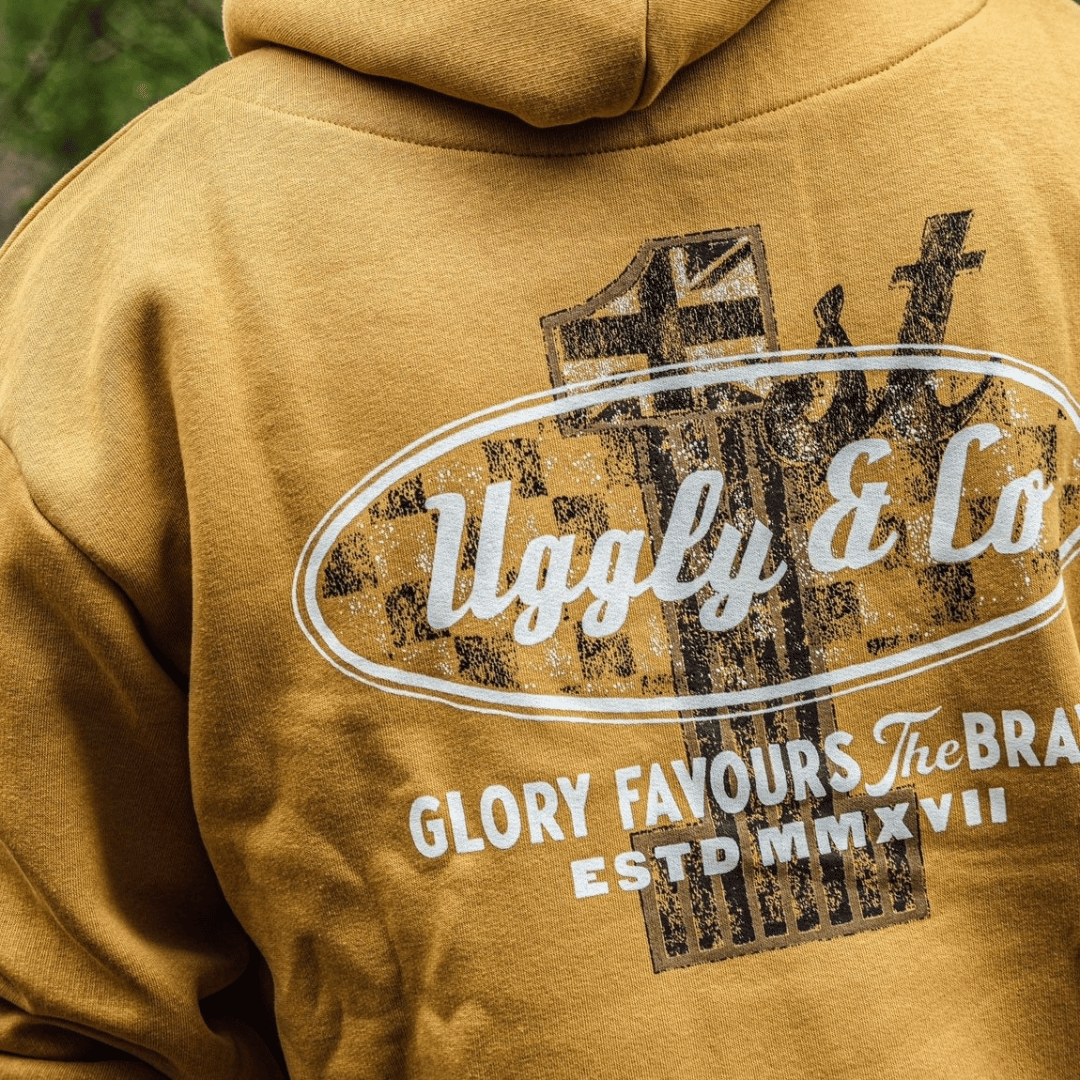 Mustard No.1 Hoodie by Uggly & Co