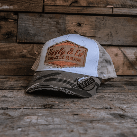 Camo Diamond Trucker Hat by Uggly & Co