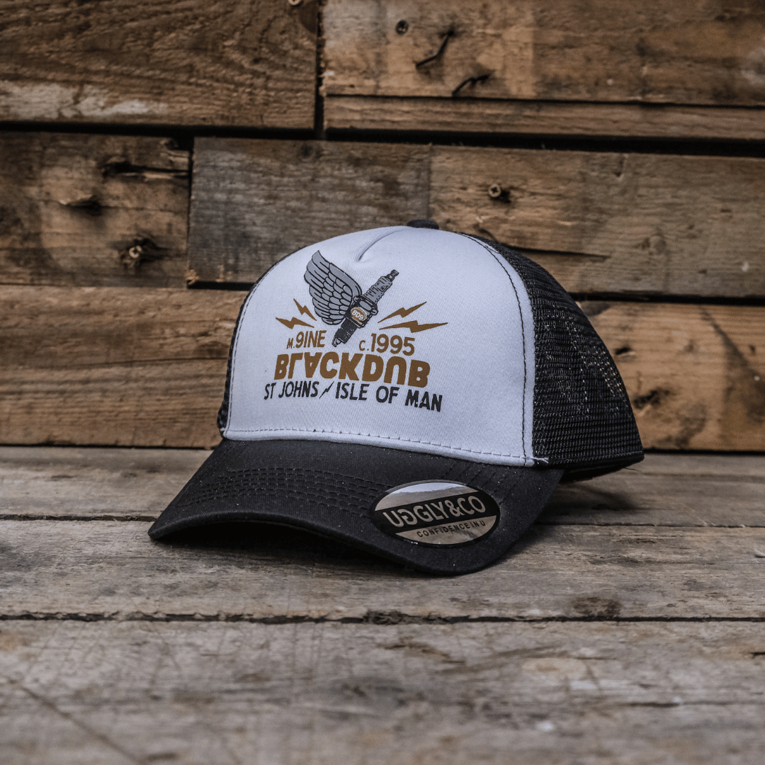 Lightning Bolt Trucker Hat by Uggly & Co