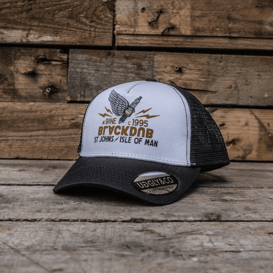 Lightning Bolt Trucker Hat by Uggly & Co